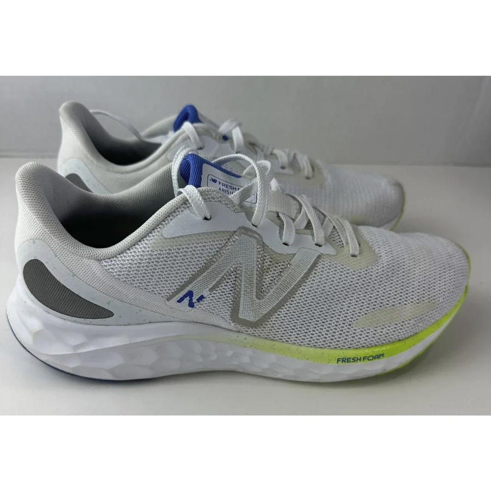 New Balance Fresh Foam Arishi v4 White Pixel Green Women’s Running Shoes Size 10 - Picture 2 of 16